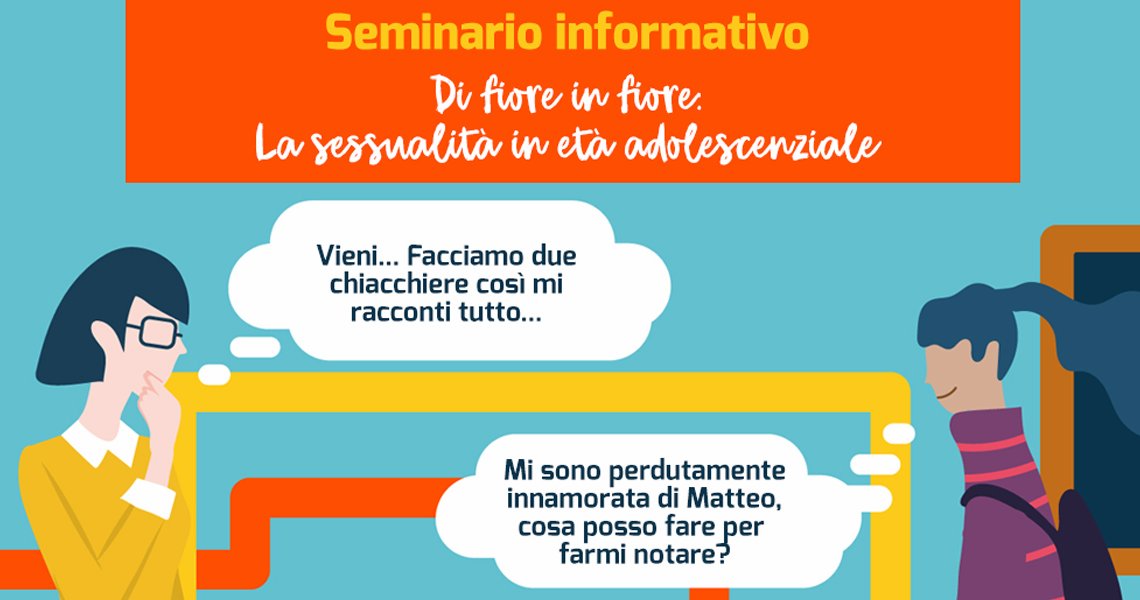 Di fiore in fiore: la sessualità in età adolescenziale