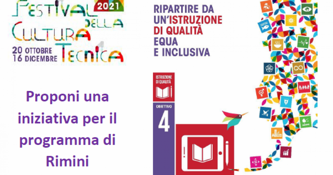 FESTIVAL DELLA CULTURA TECNICA #4 Palinsesto di Rimini