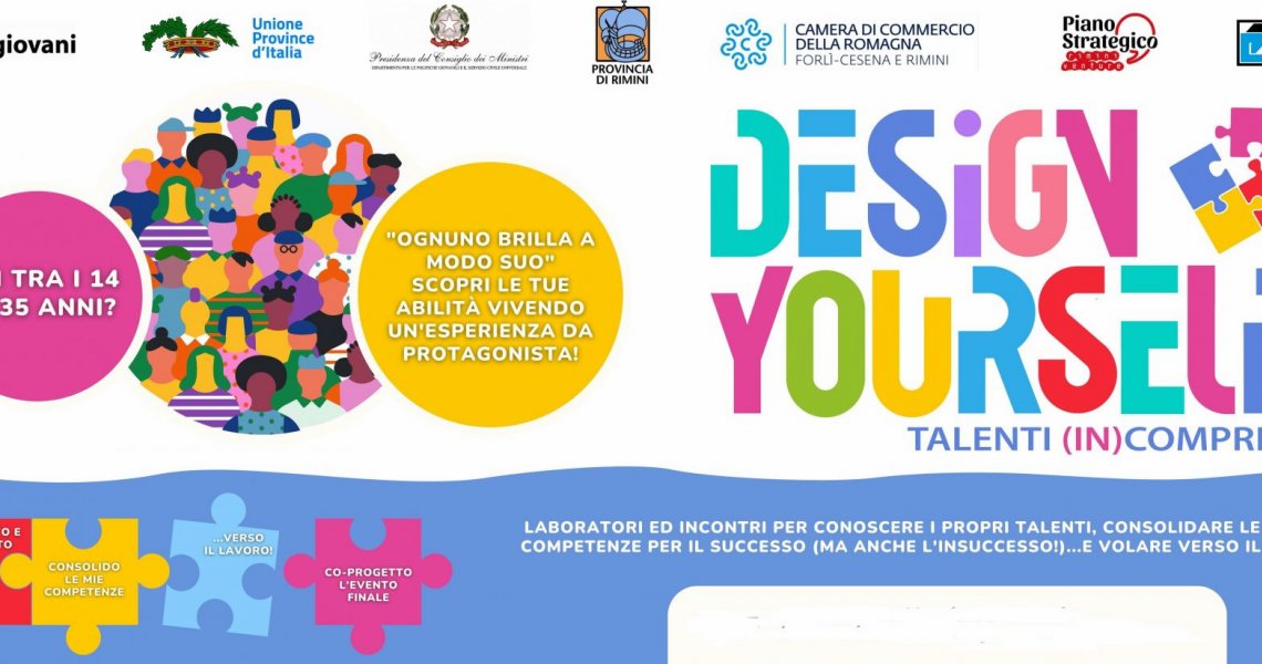 #2 -  DESIGN YOURSELF Talenti (in)compresi! Progetto per giovani dai 14 ai 35 anni