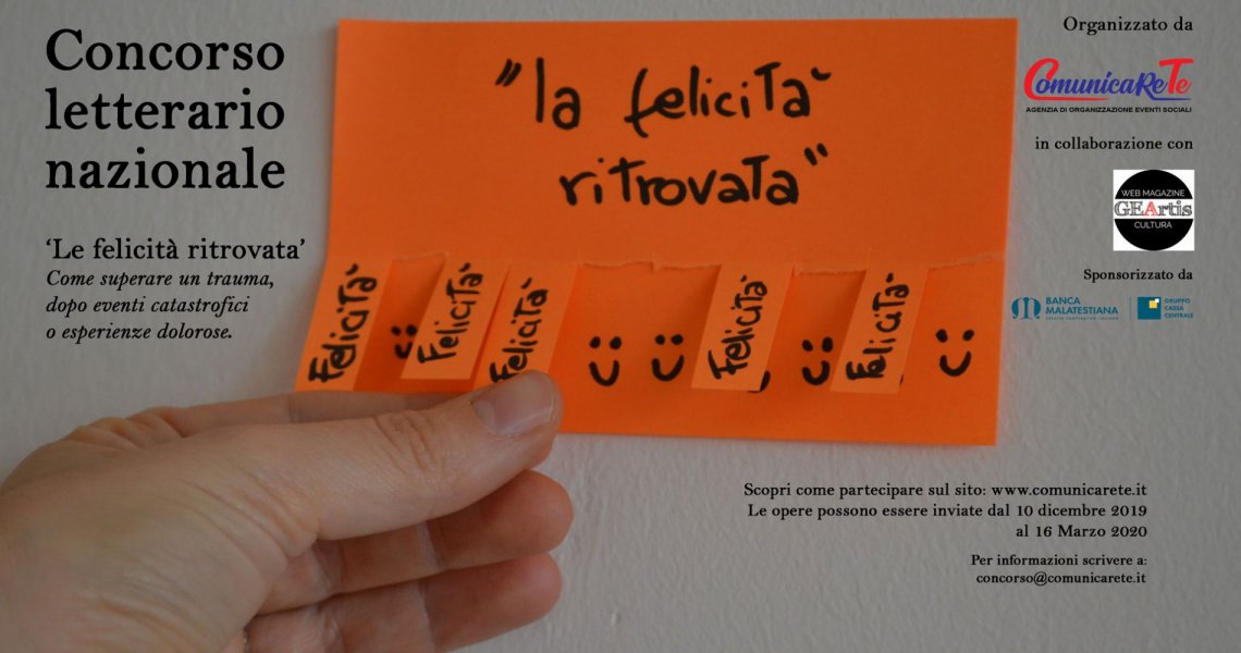 Concorso nazionale ‘La felicità ritrovata’