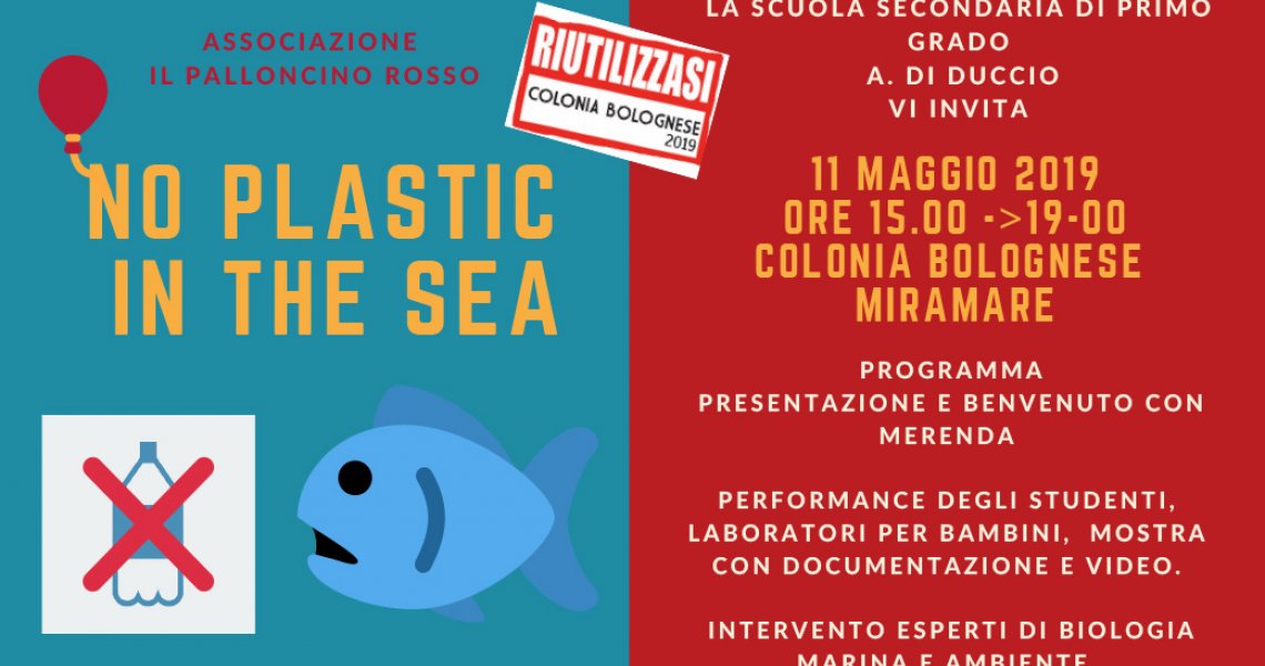 NO PLASTIC IN THE SEA