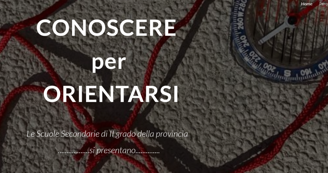 Conoscere per orientarsi