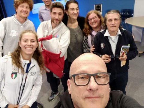 SCINTILLE, storie di vite appassionate e futuri possibili - foto dal back stage 15 marzo 2022