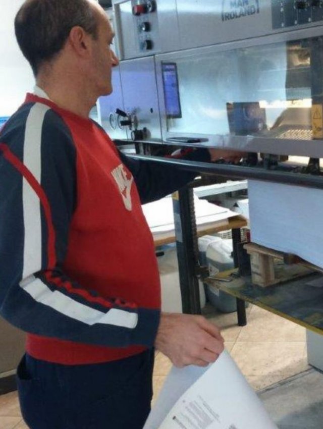 Stampatore litografico